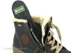 Remonte R7980-01 Noir Marron Beige - Basket Montante Femme -Botte Pluie Neige Soldes cd24607c73b9e66c561f35ea11d5d5ef a108601 175317