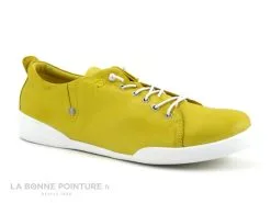 Andrea Conti 0345724 Taxi - Basket Femme Souple Jaune