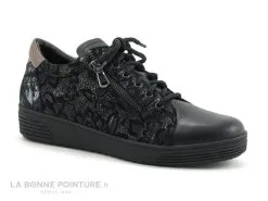 Artika TELIBOU Barbina Noir - Basket Mode Et Confort Femme