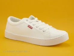 Levi's Levis MALIBU 2-0 Brilliant White - Sneakers Basses Blanches Femme -Botte Pluie Neige Soldes cd24607c73b9e66c561f35ea11d5d5ef img 1558.jpg 173473