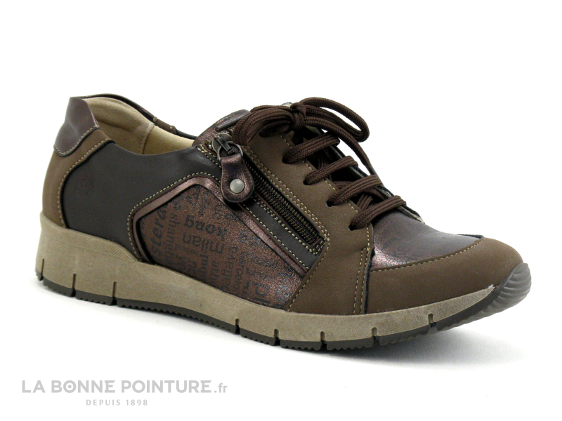 Suave NANCY 10529T Marron - Basket De Ville Femme 1 Suave NANCY 10529T Marron - Basket De Ville Femme