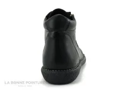 Bran's Brans 13580 Negro - Boots Femme Cuir Noir Avec Elastique Et Zip -Botte Pluie Neige Soldes cd24607c73b9e66c561f35ea11d5d5ef img 2144.jpg 174242