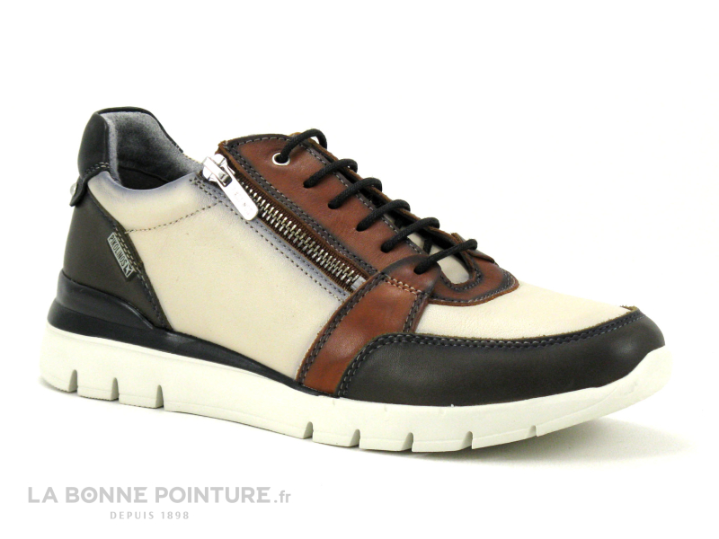 Pikolinos CANTABRIA W4R-6718C1 Seamoss - Beige - Marron - Basket Femme 1 Pikolinos CANTABRIA W4R-6718C1 Seamoss - Beige - Marron - Basket Femme