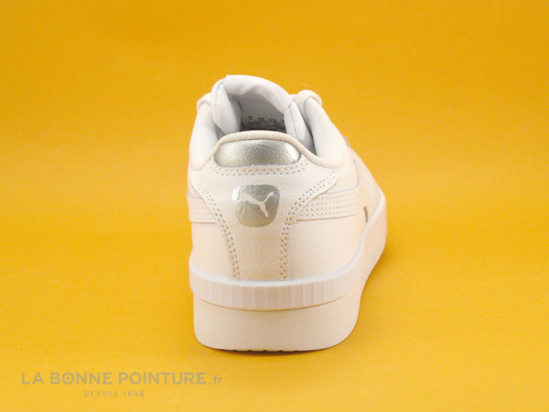Puma JADA Renew Blanc Argent - 386401 - Sneakers Basses Blanches 4 Puma JADA Renew Blanc Argent - 386401 - Sneakers Basses Blanches – Image 4