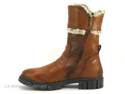 Bagatt FIONA D31-A9650-4100 Cognac - Bottine Femme Cuir Marron -Botte Pluie Neige Soldes cd24607c73b9e66c561f35ea11d5d5ef img 4473.jpg 176929
