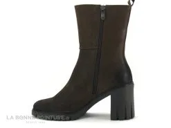 Marco Tozzi 2-25471-29 Marron Cafe - Bottine Talon Haut Et Large -Botte Pluie Neige Soldes cd24607c73b9e66c561f35ea11d5d5ef img 5130.jpg 177846