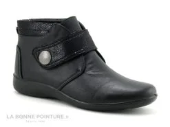 Sweet R CETIS Noir - Chaussure Montante Femme Avec Scratch