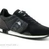 Kappa Mohan 304N390 Black Grey - Iconic Sneakers Femme