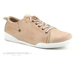 Andrea Conti 0345724-144 Rose - Basket Souple Femme Cuir Rose