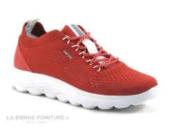Geox D15NUA - SPHERICA Red - Basket Rouge Femme
