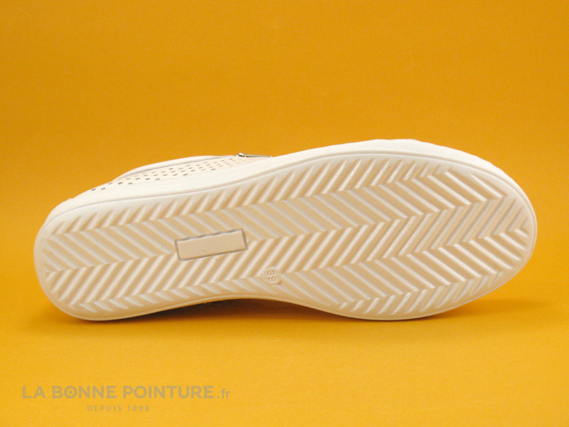 Andrea Conti 0065900 181 - Basket Blanche - Elastiques Multicolores 7 Andrea Conti 0065900 181 - Basket Blanche - Elastiques Multicolores – Image 7