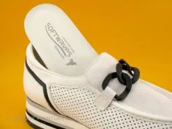 Softwaves CASSIE White Ice - Mocassin Compense - Chainette Noire -Botte Pluie Neige Soldes cd24607c73b9e66c561f35ea11d5d5ef img 6123.jpg 179137