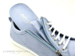 Andrea Conti 0063612-821 Bleu Pastel - Basket Cuir Femme -Botte Pluie Neige Soldes cd24607c73b9e66c561f35ea11d5d5ef img 6385.jpg 167229