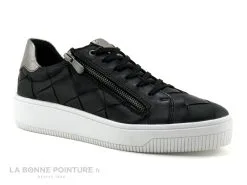 Marco Tozzi Premio 2-23737-28 Black - Basket Cuir Noir Femme -Botte Pluie Neige Soldes cd24607c73b9e66c561f35ea11d5d5ef img 6467.jpg 167330