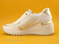 Marco Tozzi 2-23743-28 White Gold - Basket Compensee Femme - Blanc Or 9 Marco Tozzi 2-23743-28 White Gold - Basket Compensee Femme - Blanc Or -Botte Pluie Neige Soldes cd24607c73b9e66c561f35ea11d5d5ef img 6640.jpg 167520