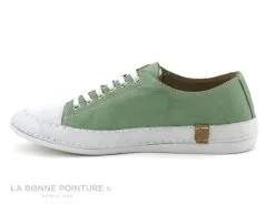 Andrea Conti 0025903 954 - Tennis Femme Cuir Vert -Botte Pluie Neige Soldes cd24607c73b9e66c561f35ea11d5d5ef img 6676.jpg 179703
