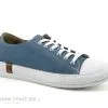 Andrea Conti 0025903 274 Jean - Basket Femme Bleu Cuir