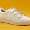 Tamaris 1-24712-28 White Lt Gold - Basket Femme 3 Velcros