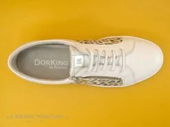 Dorking KAREN D8506 - Blanc Argent - Chaussure Femme Lacet Et Zip -Botte Pluie Neige Soldes cd24607c73b9e66c561f35ea11d5d5ef img 7406.jpg 168475